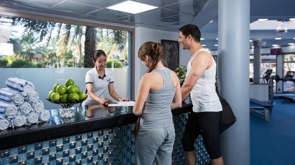 Danat Al Ain Resort Exterior foto Reception at the Sports and Fitness Club